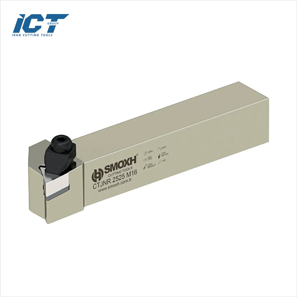 CTJNR 1 هلدر روتراش الماس سرامیک TNGA خور CTJNR/L برند SMOXH - Image 1