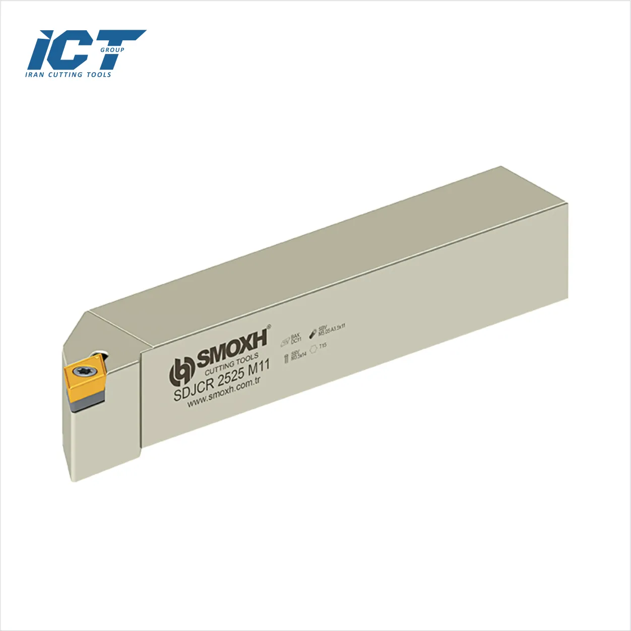 SDJCR 1 هلدر روتراش DCMT خور SDJCR/L برند SMOXH - Image 1