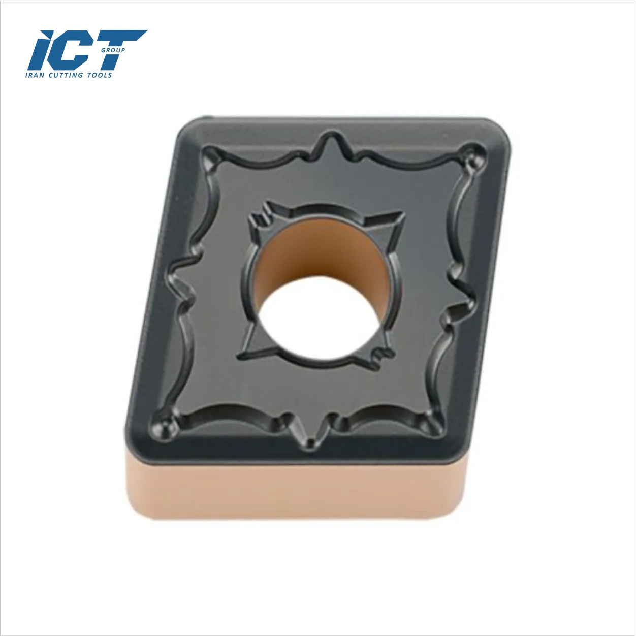 CNMG 120404-OPM اینسرت تراشکاری CNMG12 فولاد برند OKE - Image 1