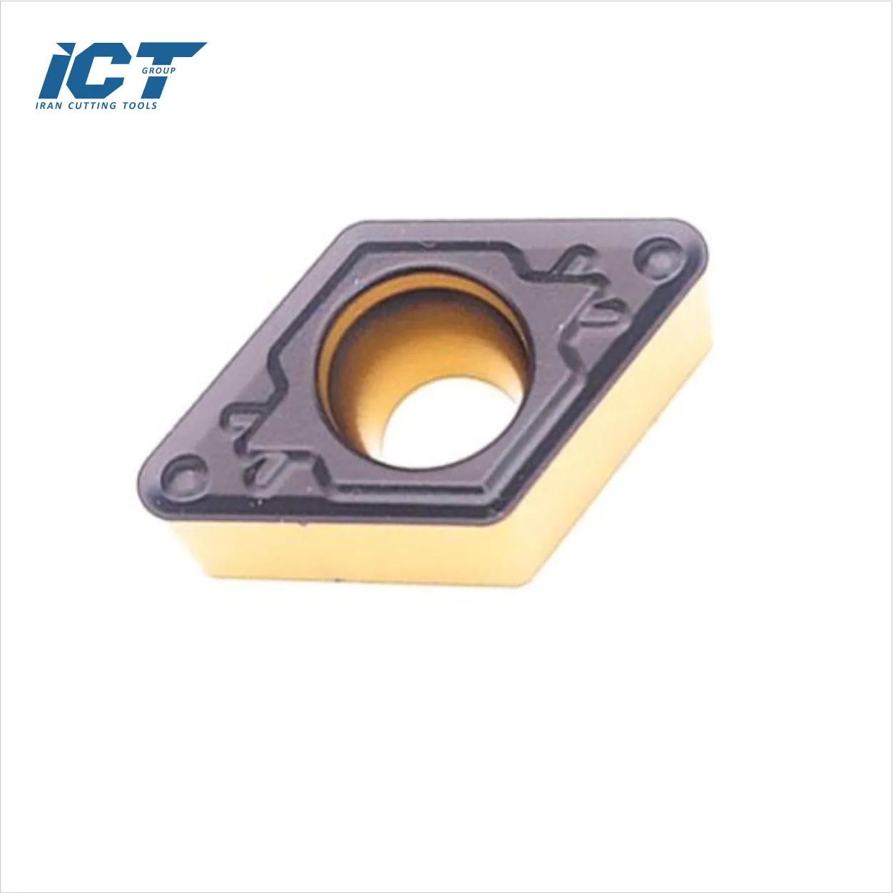 DCMT070208-JHQ اینسرت تراشکاری DCMT فولاد برند OKE - Image 1